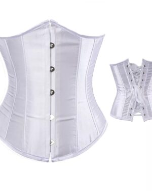 Underbust korset 001 - beli