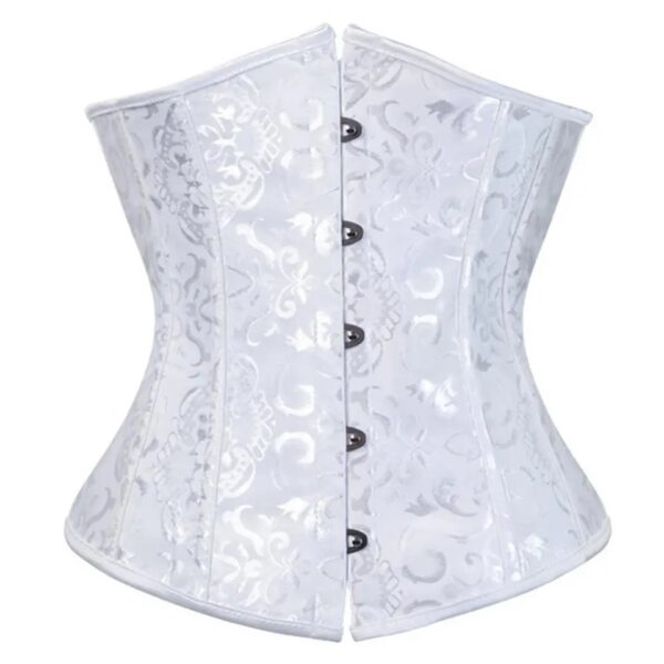 Underbust korset 002 - beli